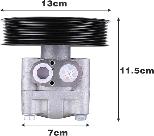 Miniatura 3 de Bomba de dirección asistida con polea compatible con G35 FX35 G37 Q50 M35 M37 EX35 FX37 Q60 370Z