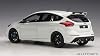 AUTOart 1:18 scale Composite Model Car compatible with Ford Focus RS (2016) in Frozen White