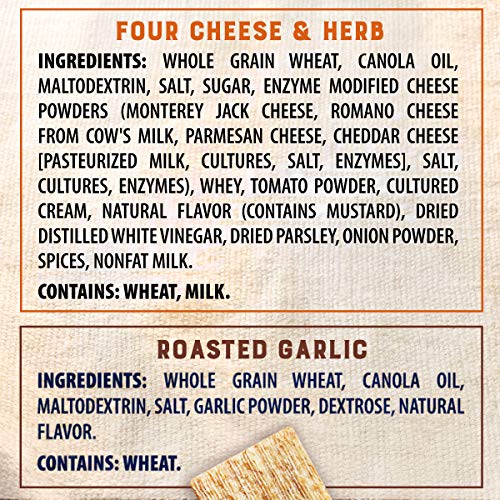 Triscuit Crackers 4 Flavor Variety Pack, 4 Boxes - Thumbnail 6