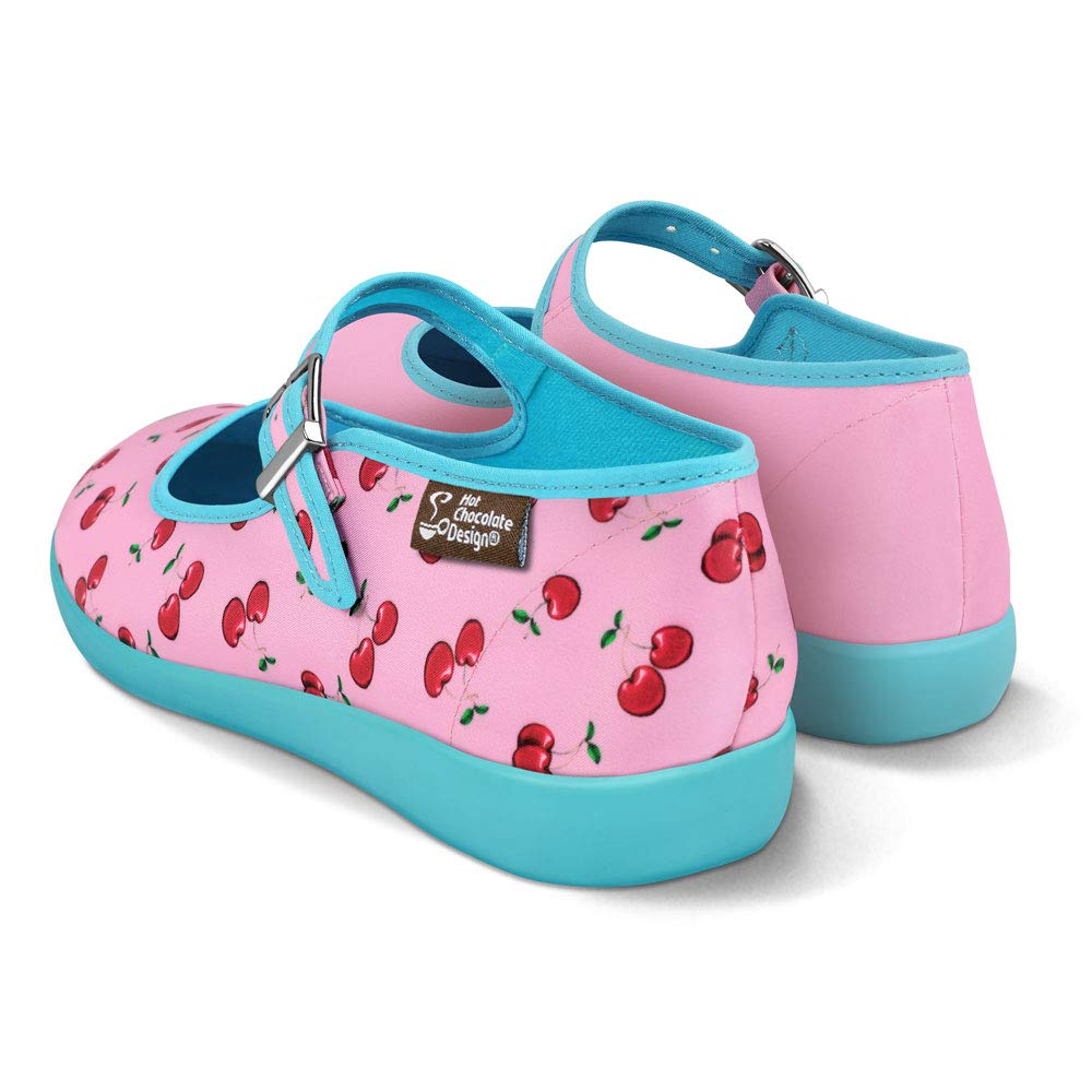 Hot Chocolate Design Chocolaticas Women's Mary Jane Flat: 6 Cherry Pink