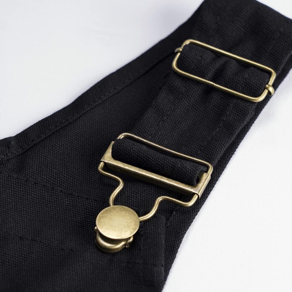 GRANDWISH Boys Canvas Bib Overalls, Kid's Multi Color Overalls, Size 6-14 - Image 5