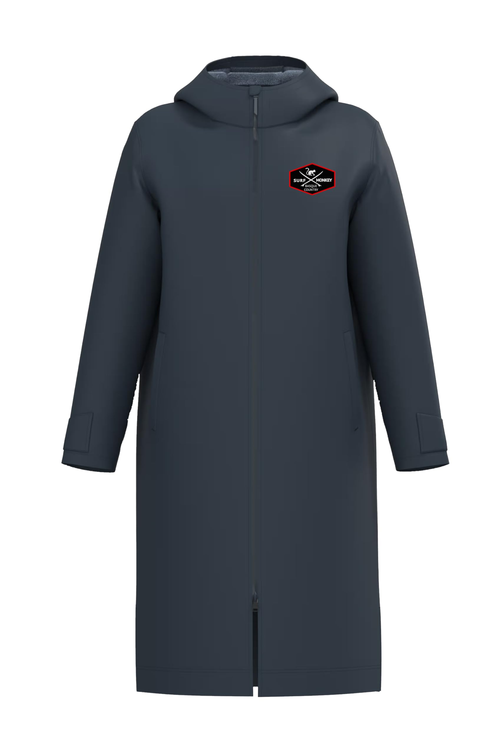 Poncho de surf d'hiver imperméable pour adulte