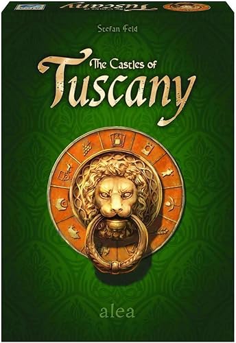 Ravensburger El juego de estrategia de los castillos de la Toscana para mayores de 12 años - Un juego rápido y estratégico de construcción de