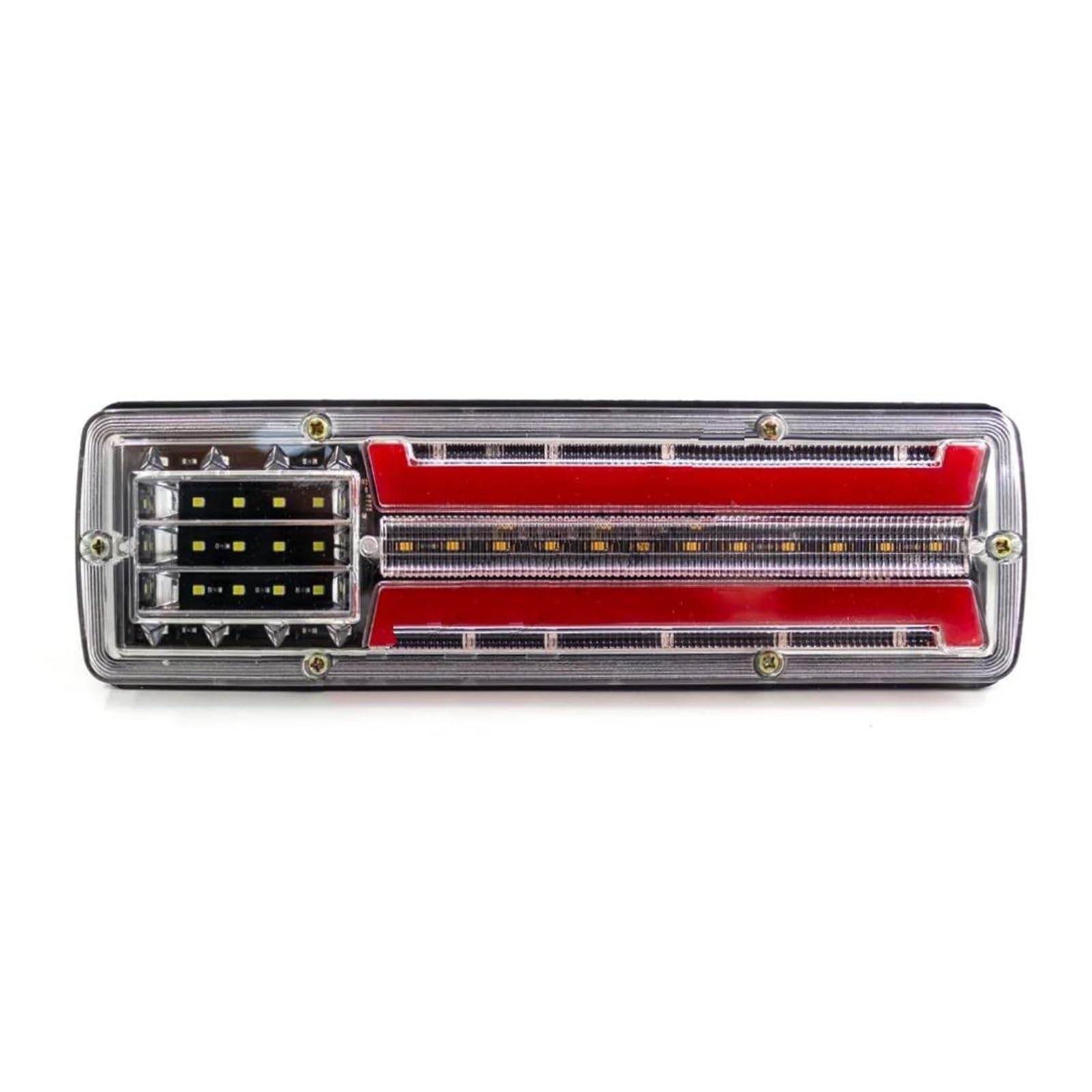 Genérico Luces Traseras Lámpara trasera LED 12V 24V par piezas reparación remolque barco para camión furgoneta caravana iluminación señal giro 2 uds Luz Izquierda