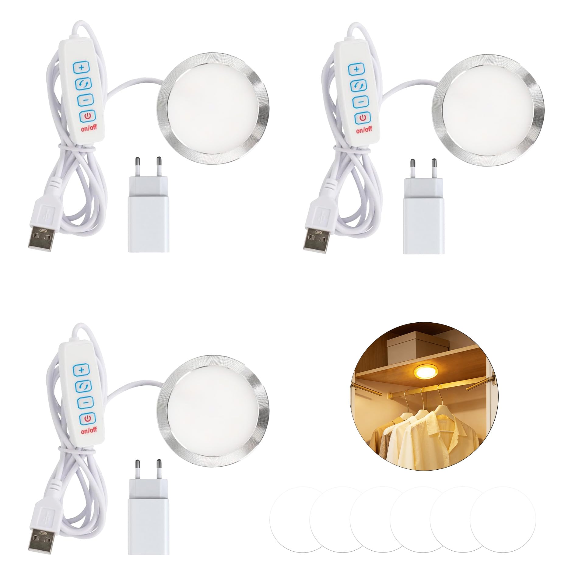 LED 001 Drei Farben für Bambu Lab Makerworld 3D-Druckbirnen-Kit