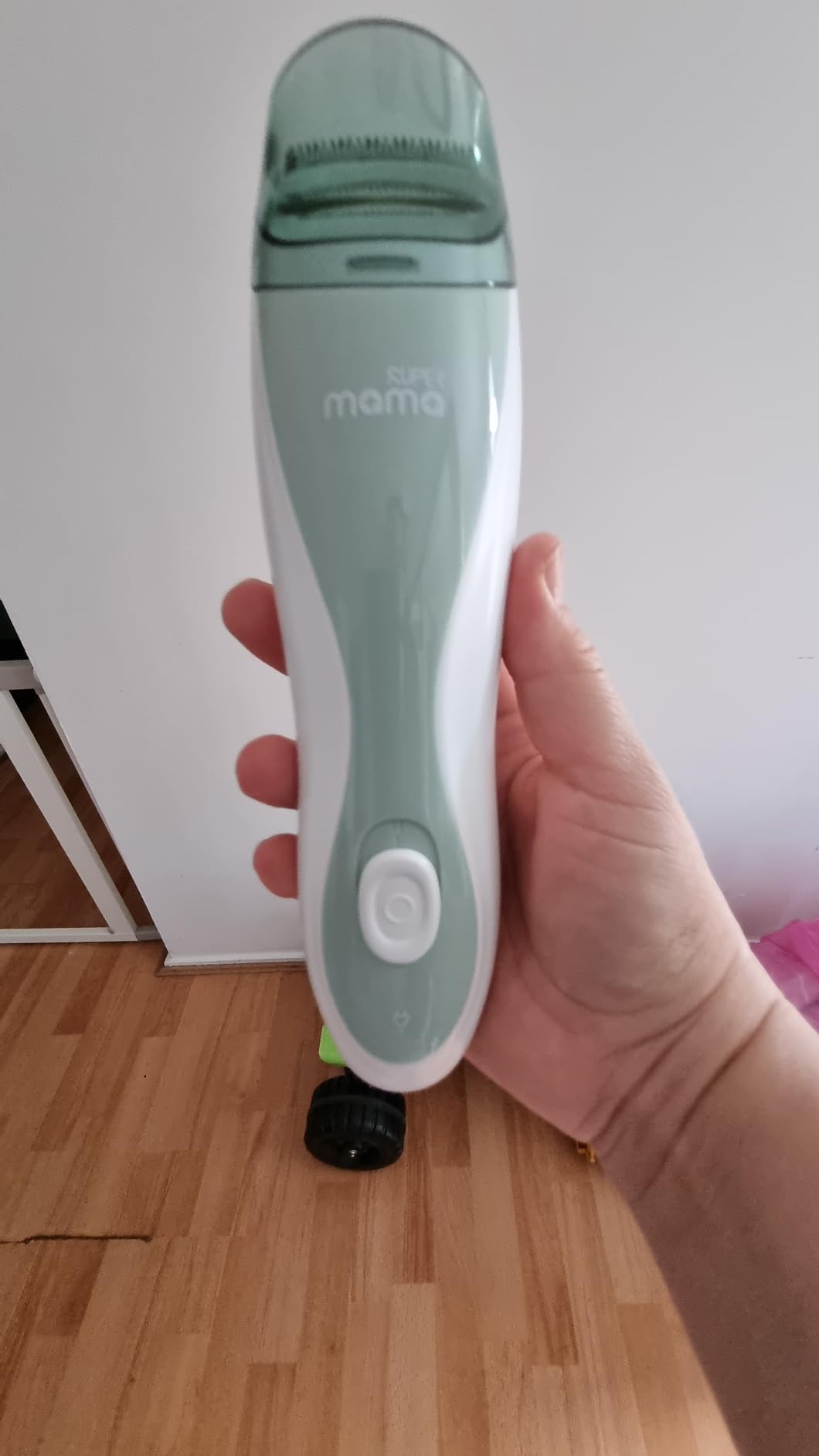SUPERMAMA Baby Hair Clippers, Ultra Quiet Electric Vacuum Baby Clippers