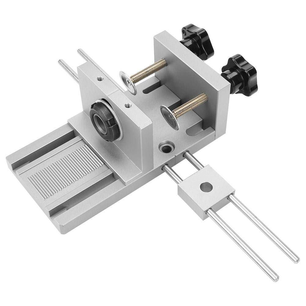 Aleación de aluminio 3 en 1 6 · 8 · 10 · 15mm kit de punzonador de posicionamiento guía de broca autocentrante para carpintería de madera