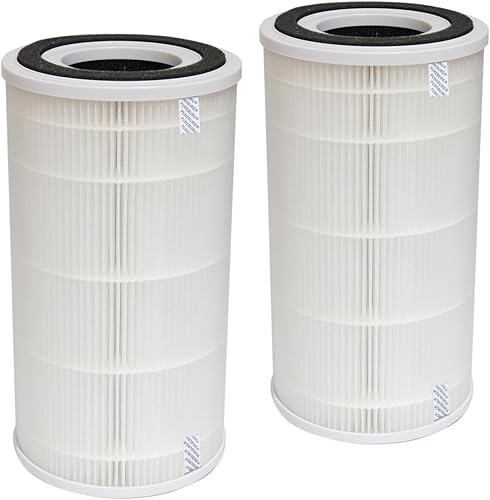 PUREBURG Filtro de repuesto AP04 compatible con purificador de aire Conair AP04, paquete de 2 unidades H13 True HEPA Air Clean Medium Room
