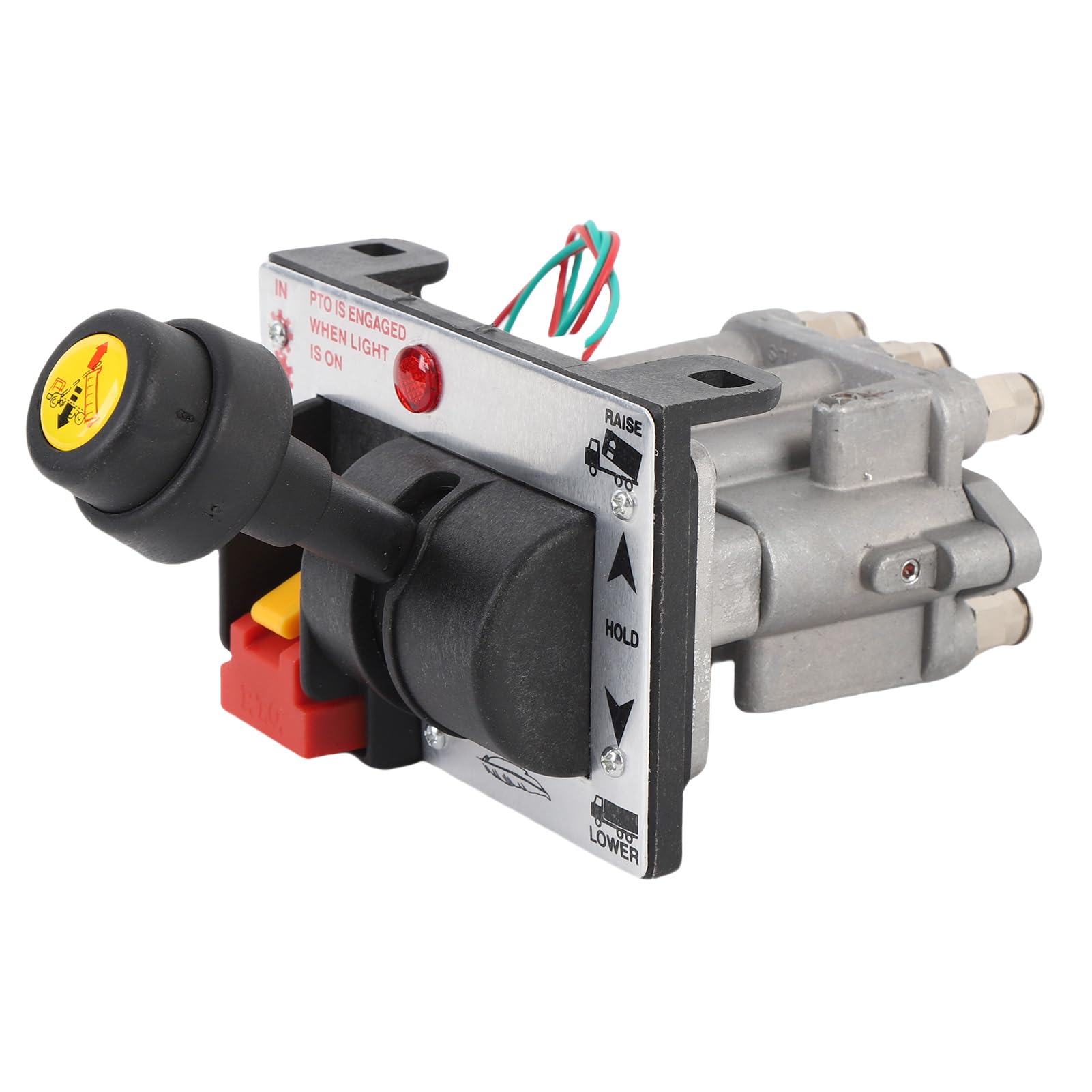 Potencia Take Off Air de de Aire AV295 Interruptor de PTO de Válvula Dual para Válvula de Volumen Válvula Hidráulico Material de Cobre ABS