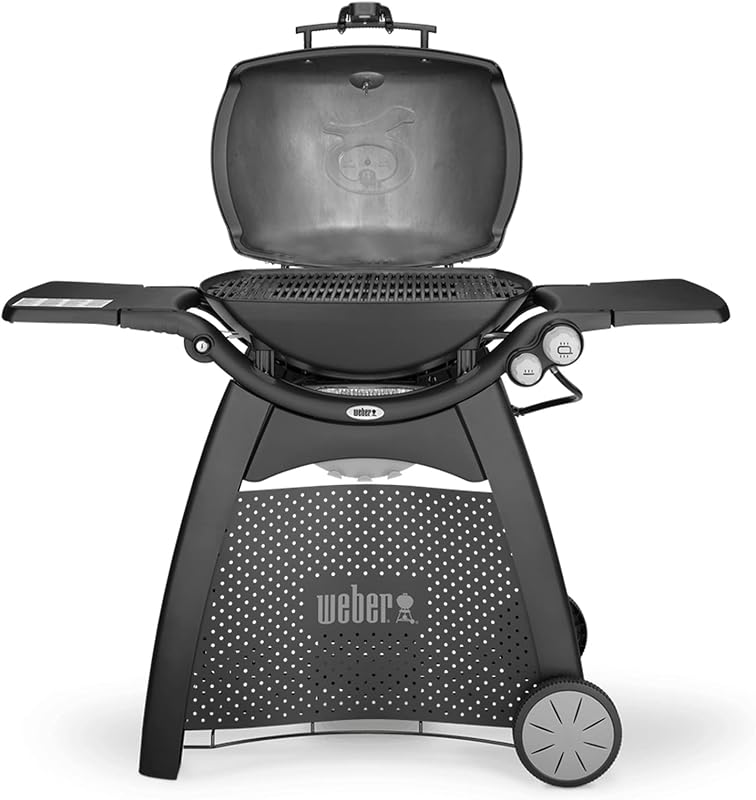onlyfire Öntöttvas Sütőrács Weber Q300, Q320, Q3000, Q3100, Q3200 Gázgrillekhez, 2 db-os Csererácsszett, Weber 7646 Helyettesítő