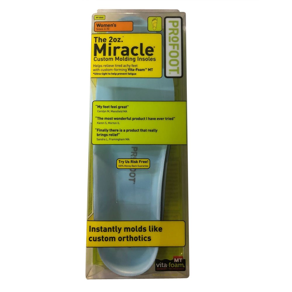 ProFoot Original Miracle Custom Molding Orthotic Insoles