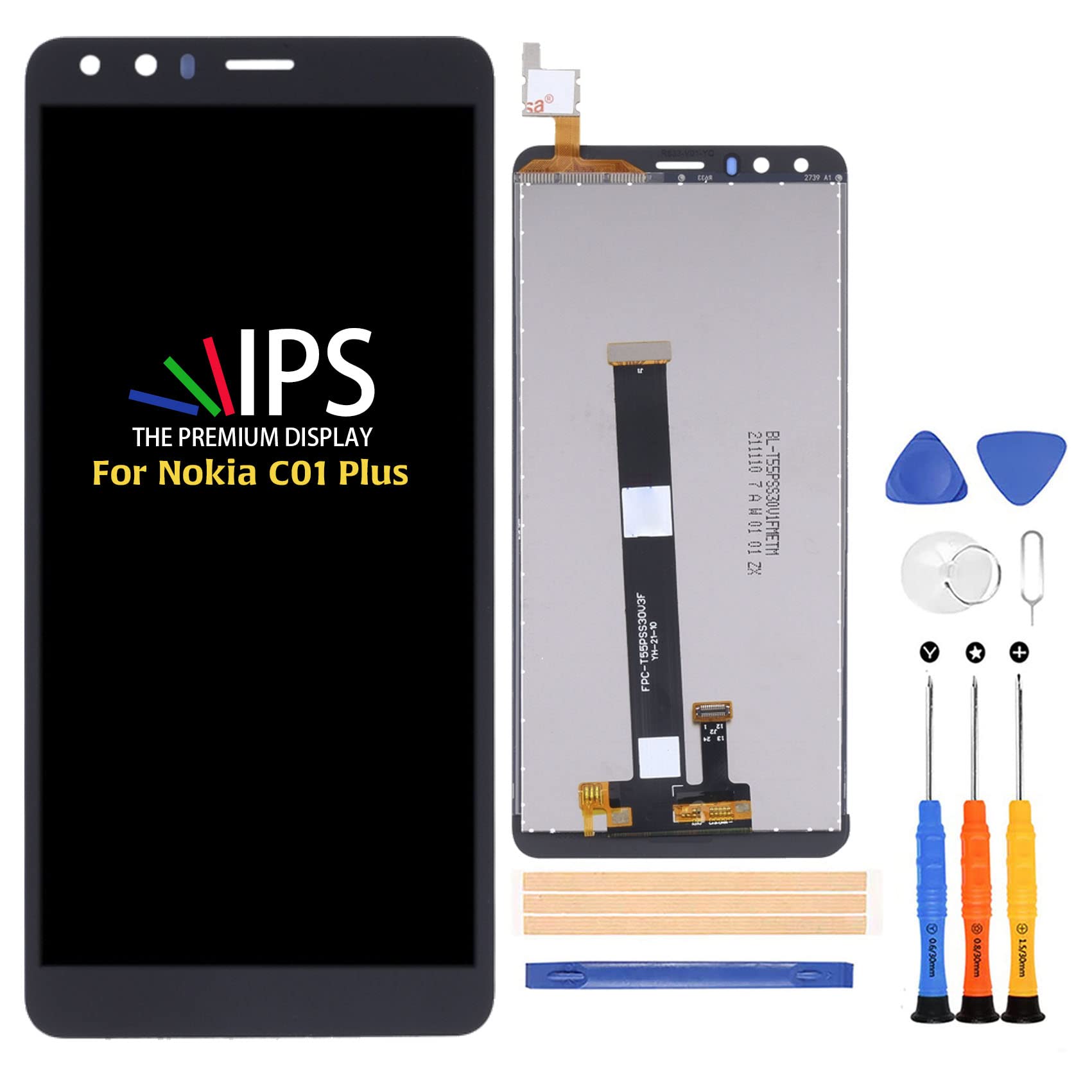 Amazon.com: for Nokia C01 Plus Screen LCD Display Replacement 5.45
