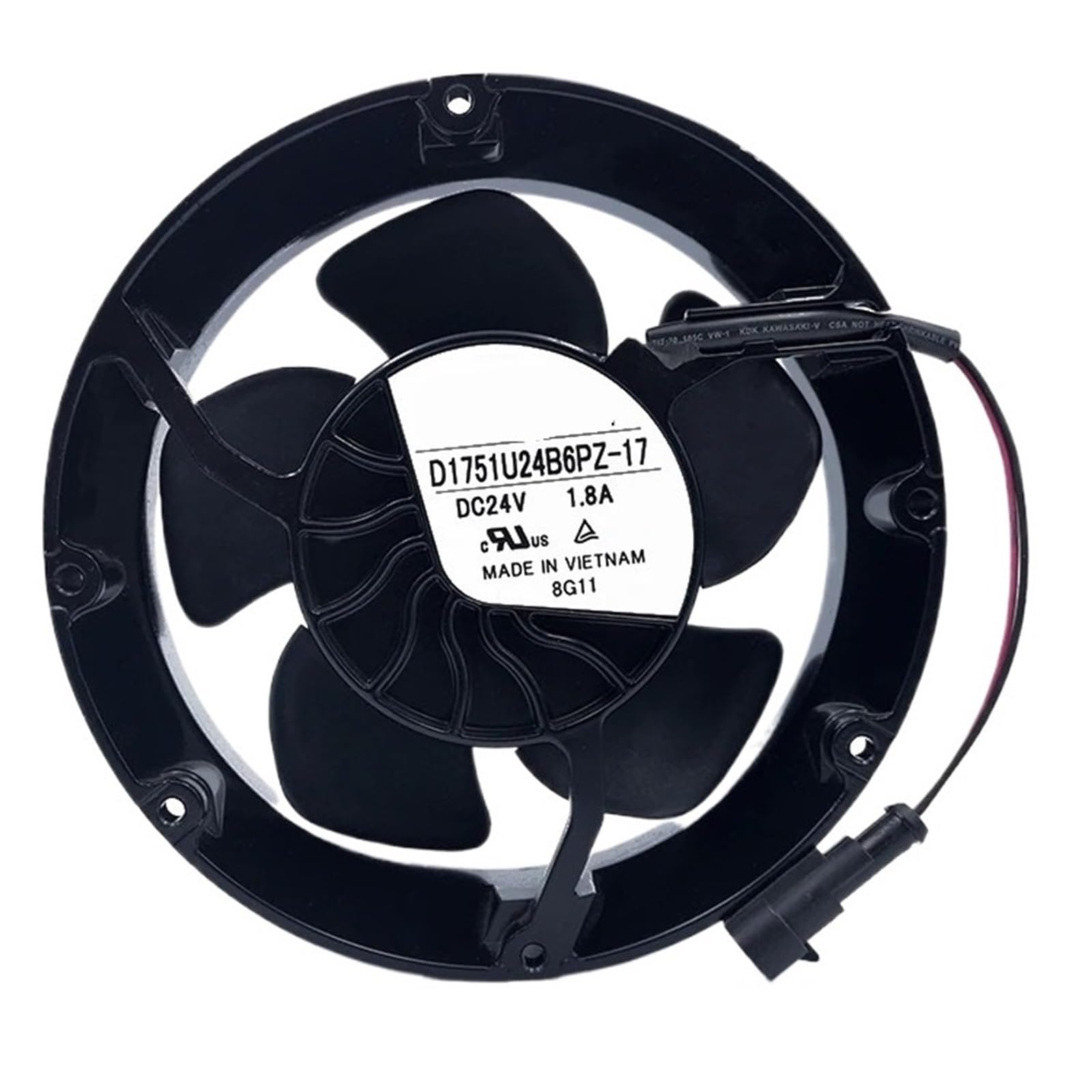 ETNANUPIN D1751U24B6PZ-17 17251 DC24V 17584 172 * 51 mm Cooling Fan