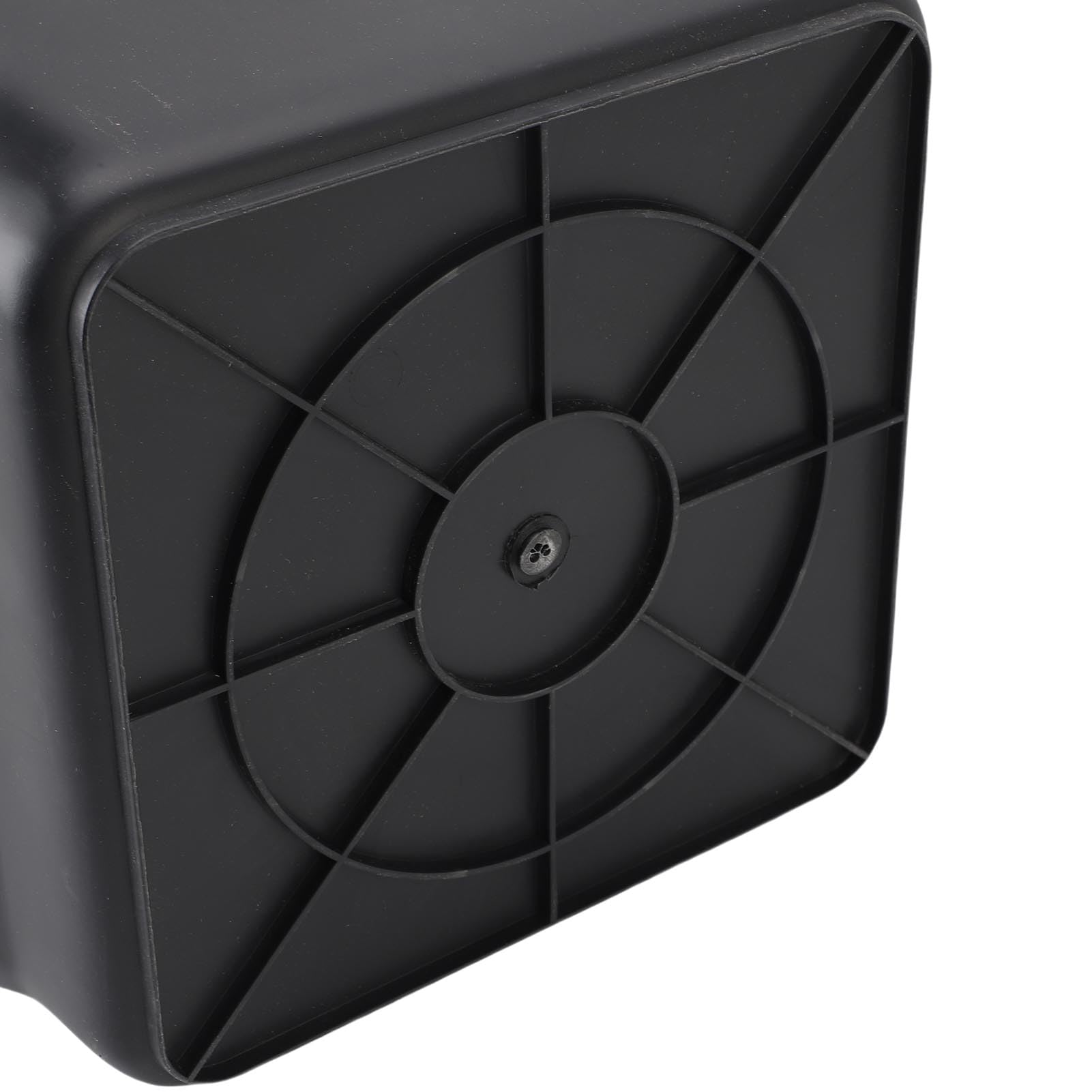 Cubo de Basura de Cocina, Cubo de Basura Compacto que Ahorra Espacio con Asas Resistentes y Diseño Apilable, para Baño, Oficina, Sala de Estar, RV (Negro)
