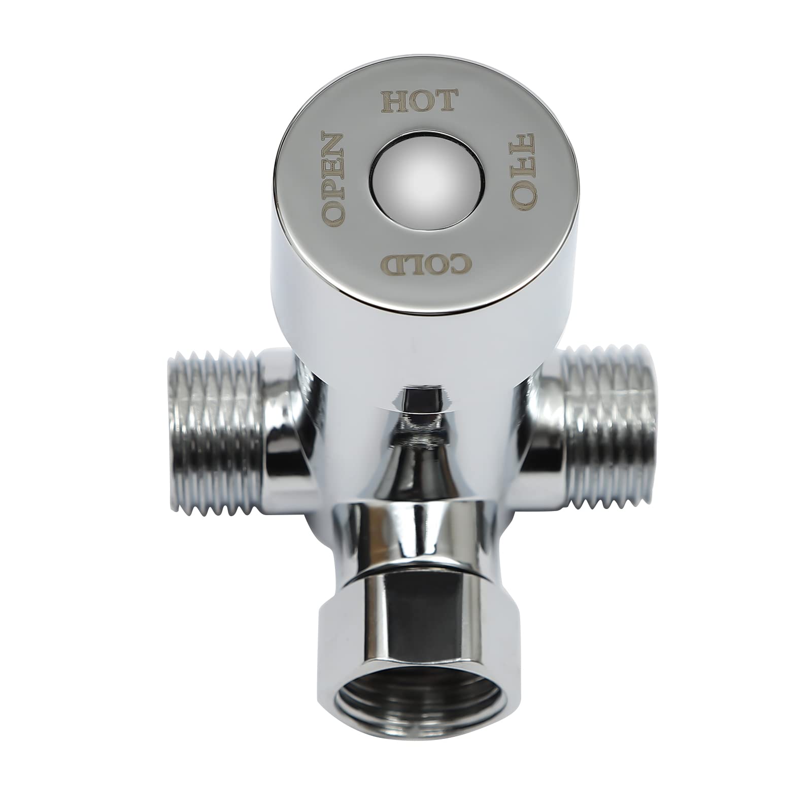 Sensor de Grifo Automático Negro con Temperatura Ajustable e Infrarrojo Grifo Sensor Automatico Acero Inoxidable Grifo Lavabo Sensor Automático para Restaurantes/Escuelas/Hoteles