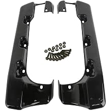 TCMT 4" Hard Stretched SaddleBag Extension Fits For Harley 2014-2024 Street Road Electra Glide Road King Ultra Limited