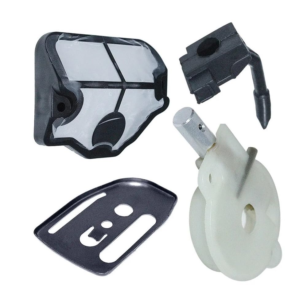 Placa de barra de recogida de aceite, compatible con filtro de aire 136, 137, 141, 142, pieza de repuesto de motosierra múltiple