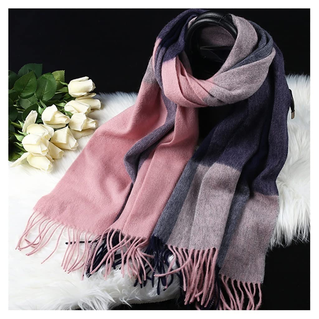 ASFD Schal Dünne Kaschmir Damen Kaschmirschals Wraps Warme Winterschals Warm, weich und leicht