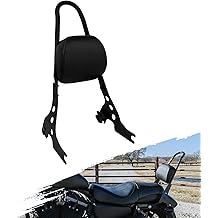 摩托车后排乘客 Sissy Bar 靠背可拆卸配件适用于 Harley Sportster XL 883 1200 48 72 七十二四十八 XL883N 铁 2004-2022