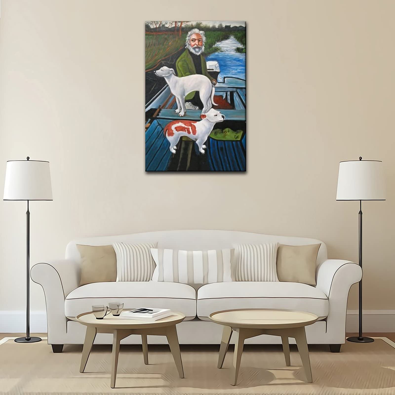 C04-GENYS Amalfi Coast Canvas Italy Wall Art Poster Living Room Bedroom Decor Posters - View #5