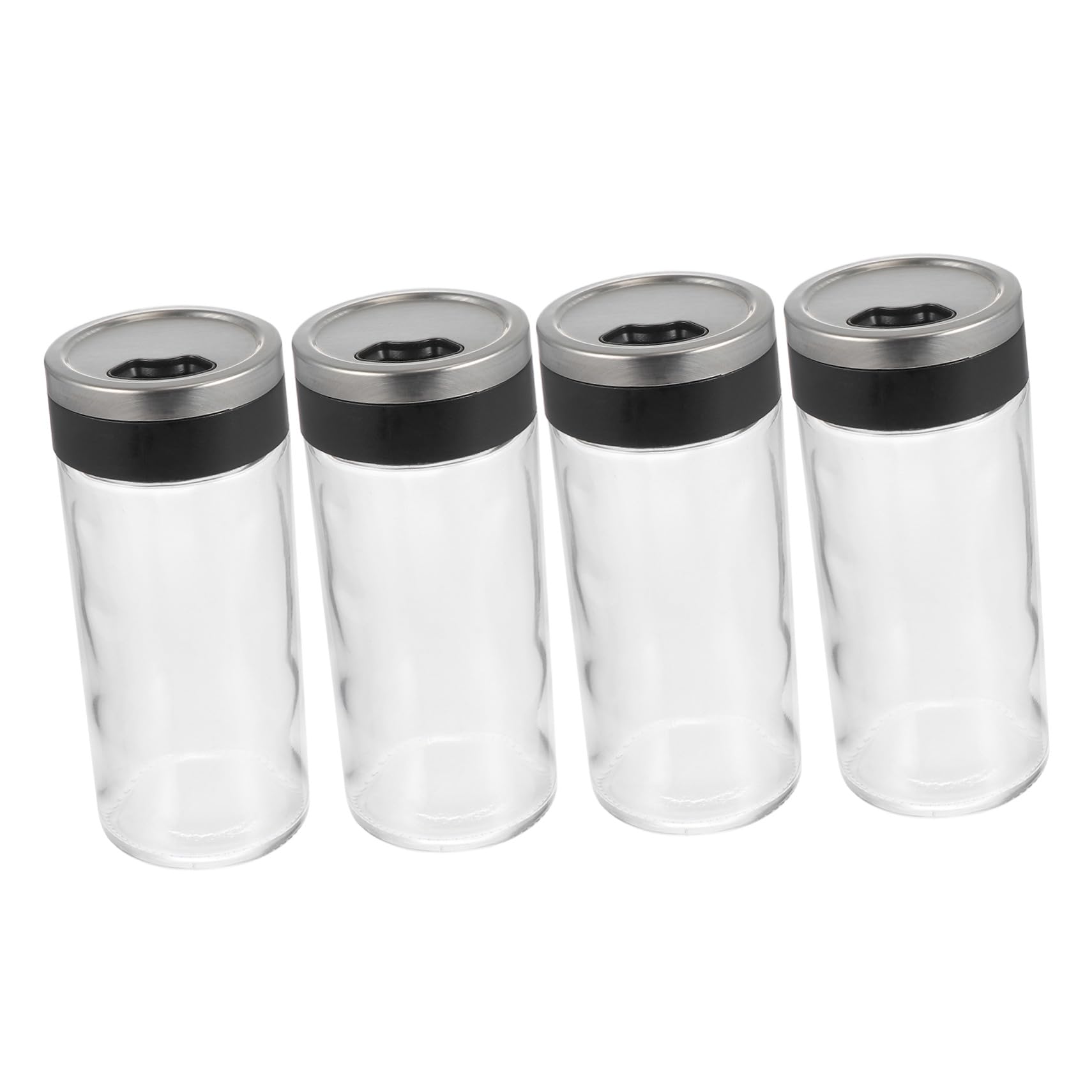 Gewürzflaschen Aus Glas 150ml 4 Stück Hitzebeständig Und Geschmacksneutral Vielseitige Küchen Aufbewahrung Für Salz Pfeffer Chili