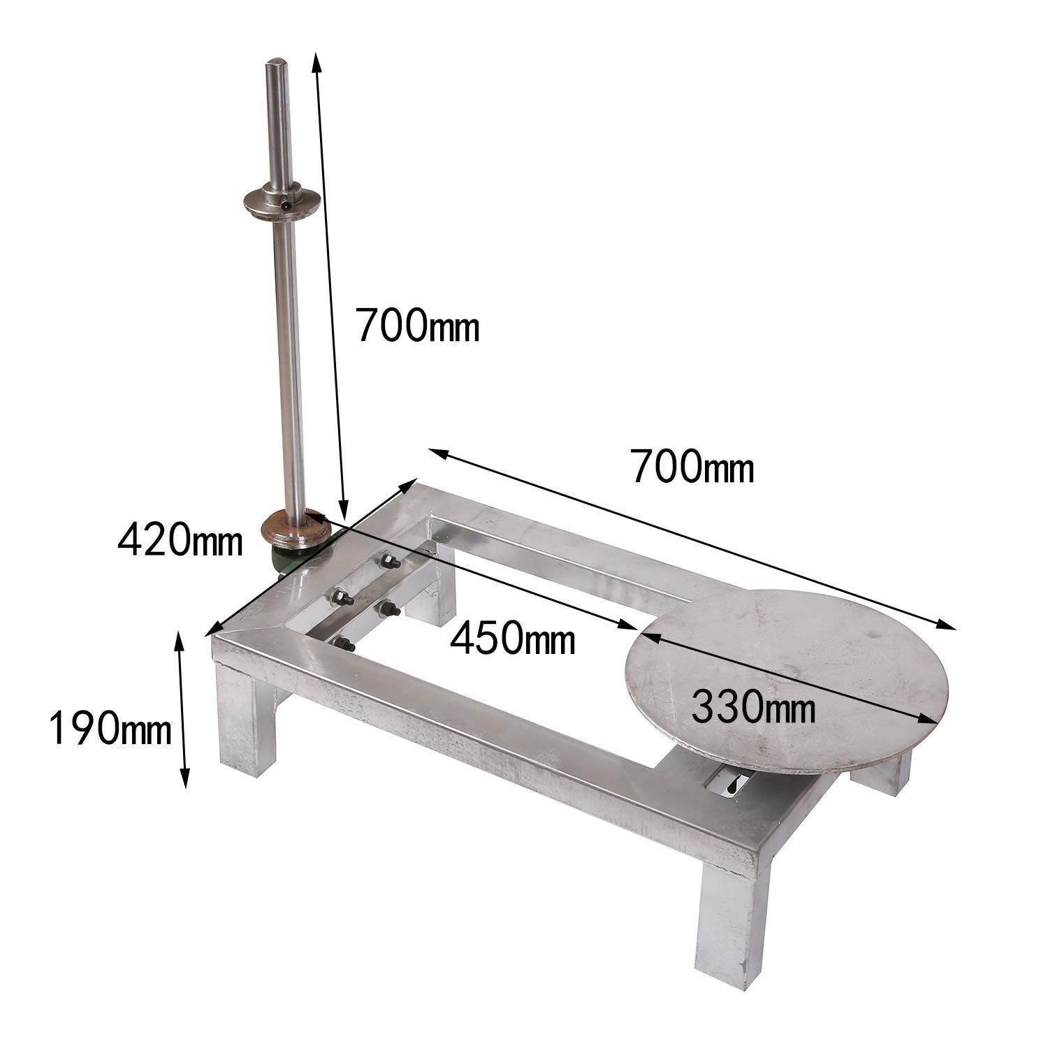 KATSU Manuelle Stretchfolienspender Maschine Stretchfolienverpackungs Bündelungs Umreifungsmaschine für Paketkarton box Gepäck lager 832325