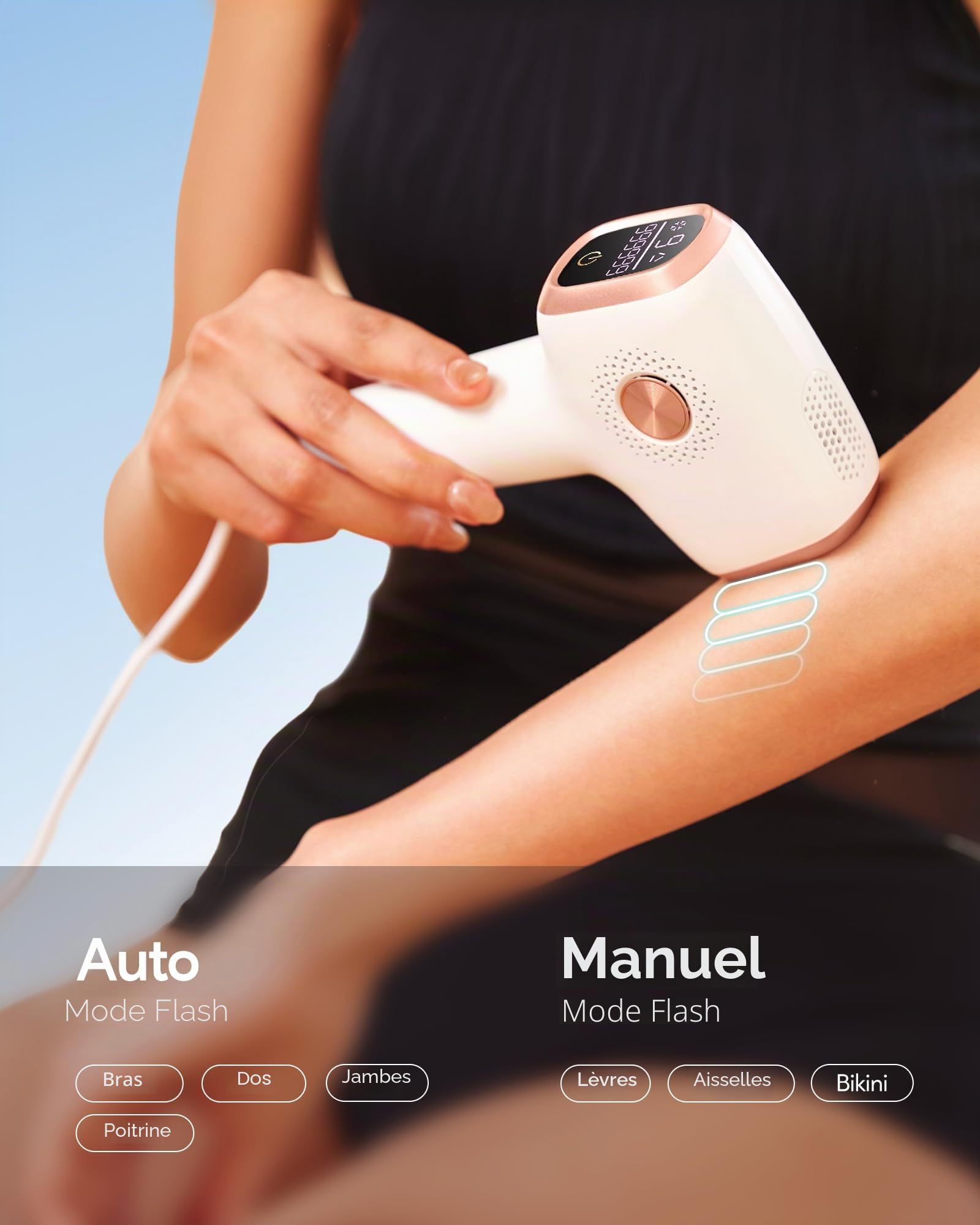 IPL Appareil d'épilation à usage domestique