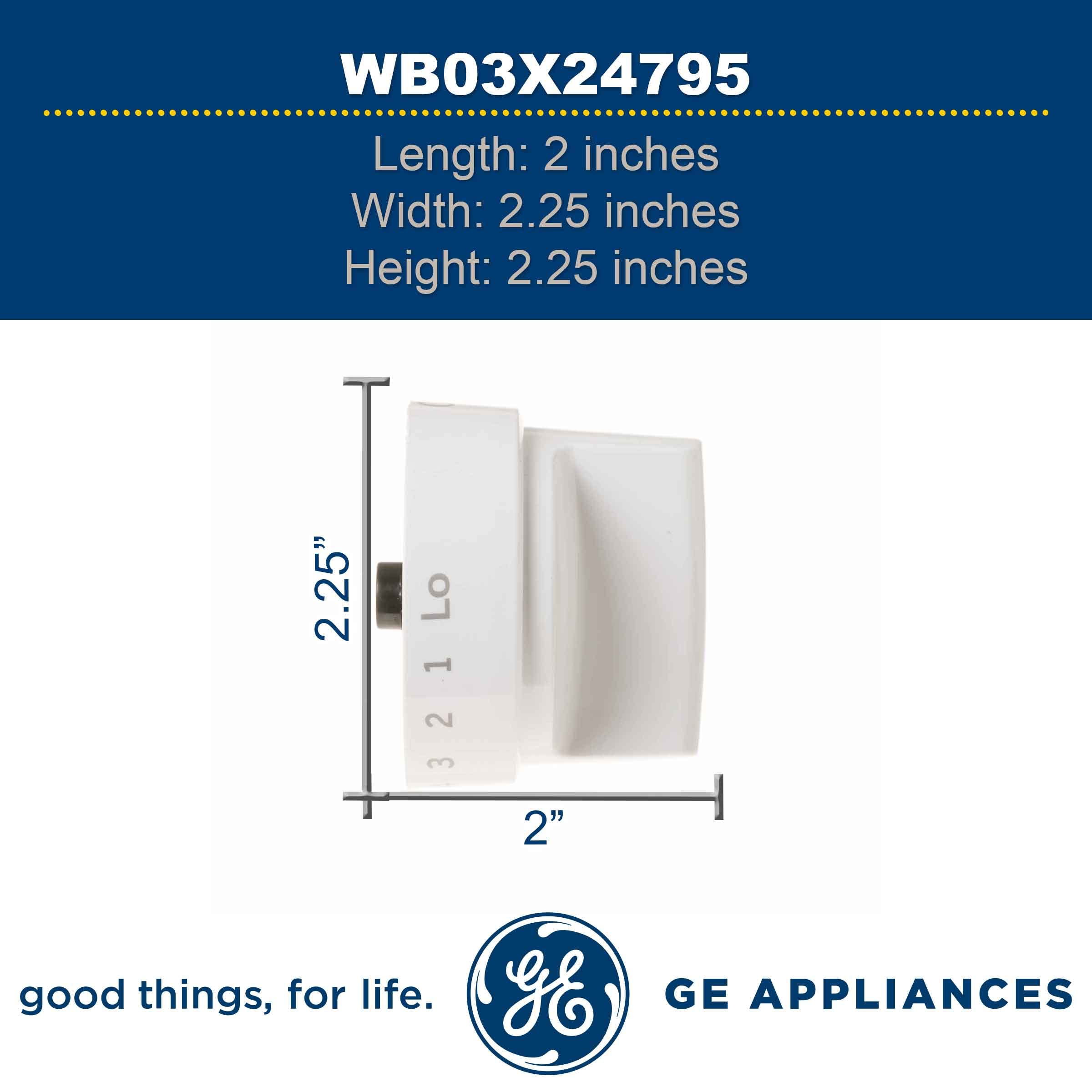 Amazon.com: GE WB03X24795 Range Surface Burner Knob : Appliances