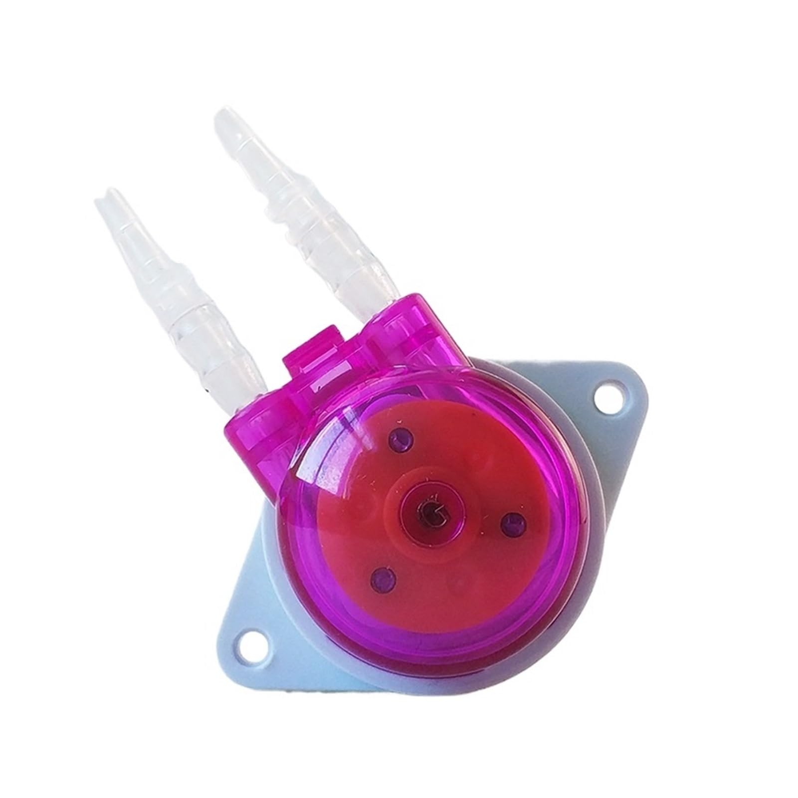 Diaphragm Pump, 2pcs Peristaltic Pump, Metering, Mini, Liquid Self-Priming Water, Silicone Tube for Aquarium, Tank, Laboratory, Chemical Analysis(12V 2 * 4)