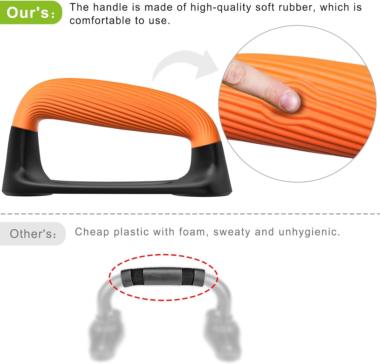 Kipika Push Up Bars, Pushup Stands With Thickened... 13 Kipika Push Up Bars, Pushup Stands With Thickened...