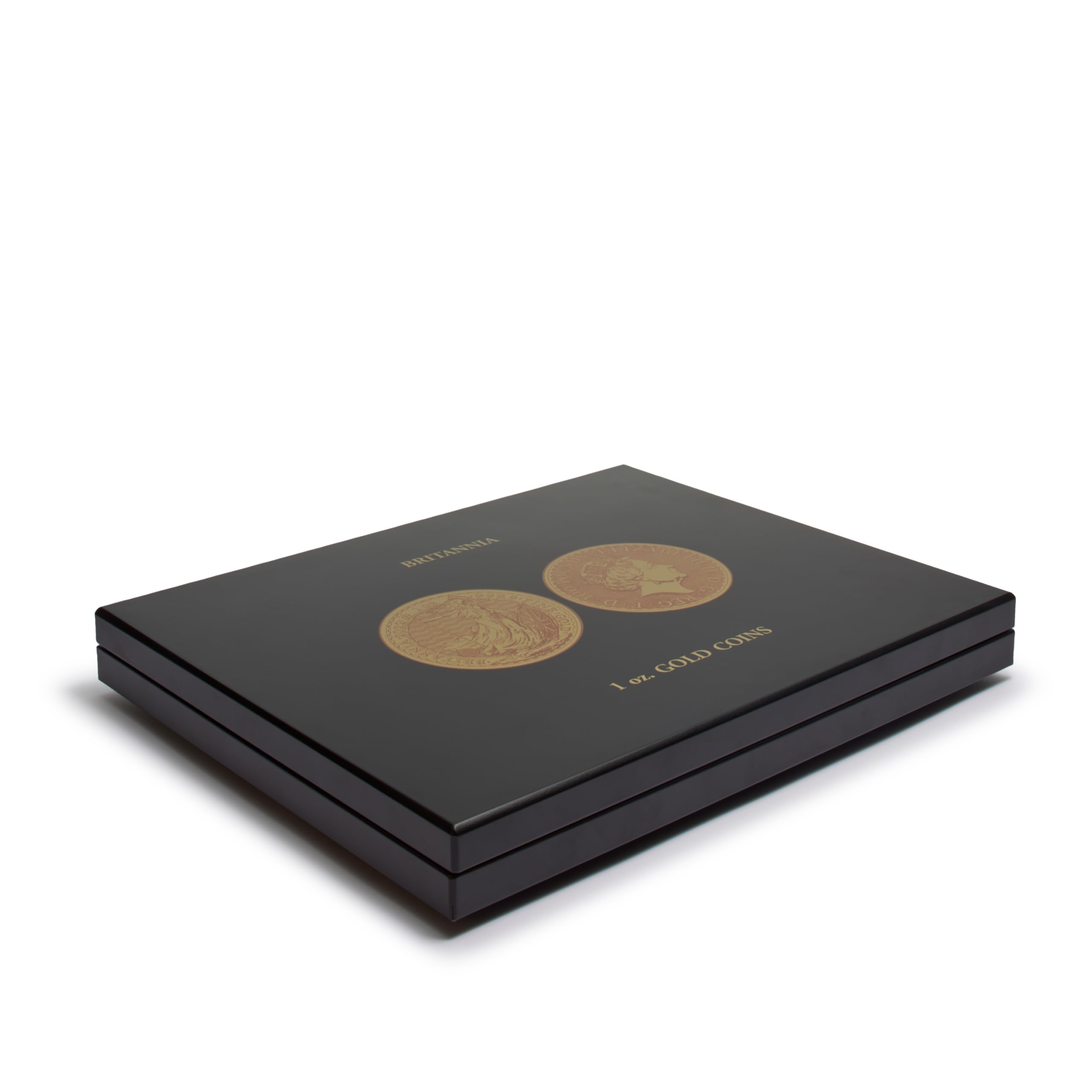 Leuchtturm 368472 World of Coins - Caja para 30 monedas de oro Britannia en cápsulas