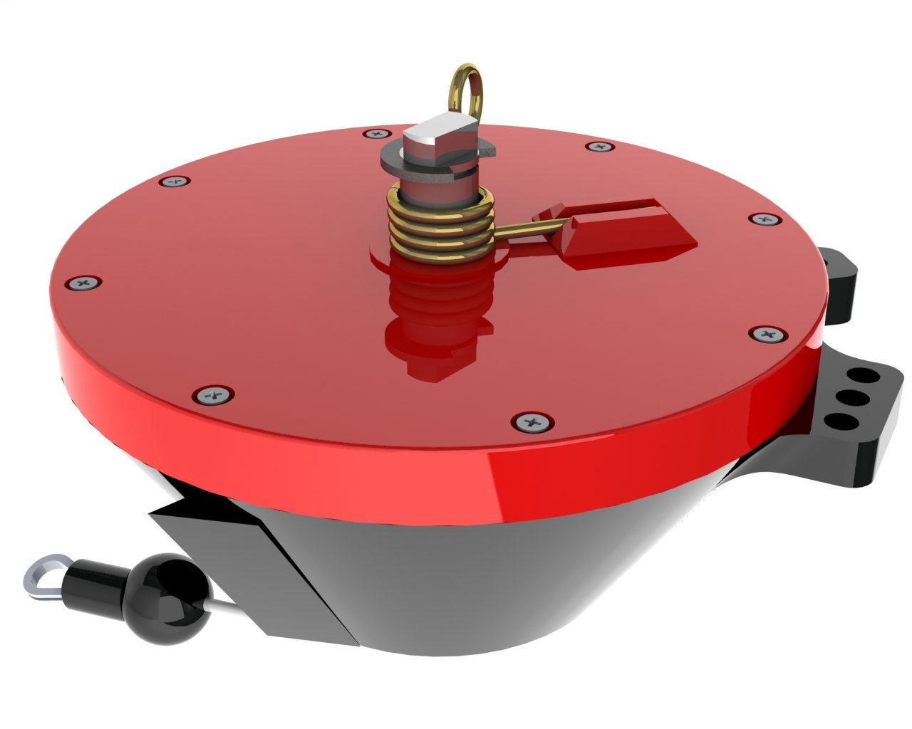 Bilanciatore BS3RI portata 9,0/14,0 kg cavo 2,10 mt Acciaio rivestito Rilsan