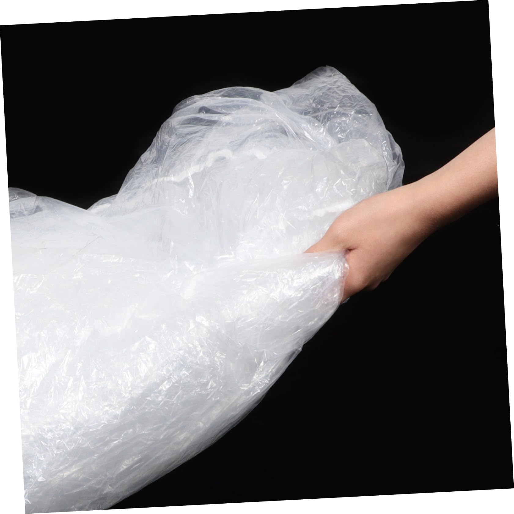 SOLUSTRE Protective Car Cover Disposable Rainproof Fit for Cars Suvs Pe Film Material — view 5