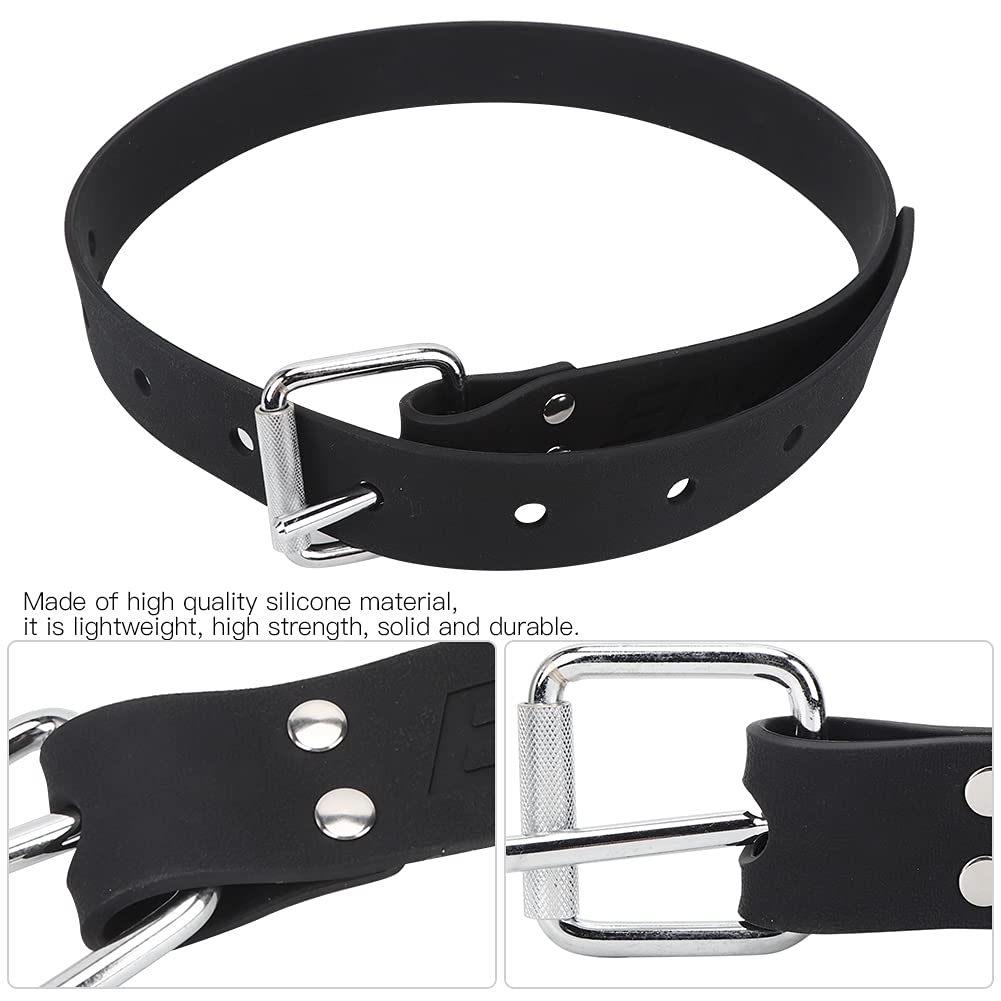 Silicone Plongée Poids Ceinture Léger Haute Résistance À Libération Rapide en Acier Boucle sous Marine Plongée en Apnée