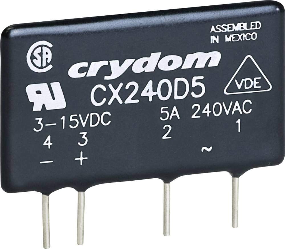 CRYDOM Halbleiterrelais CX380D5 CX380D5 Last-Strom (max.): 5A Schaltspannung (max.): 530 V/AC Nullsp