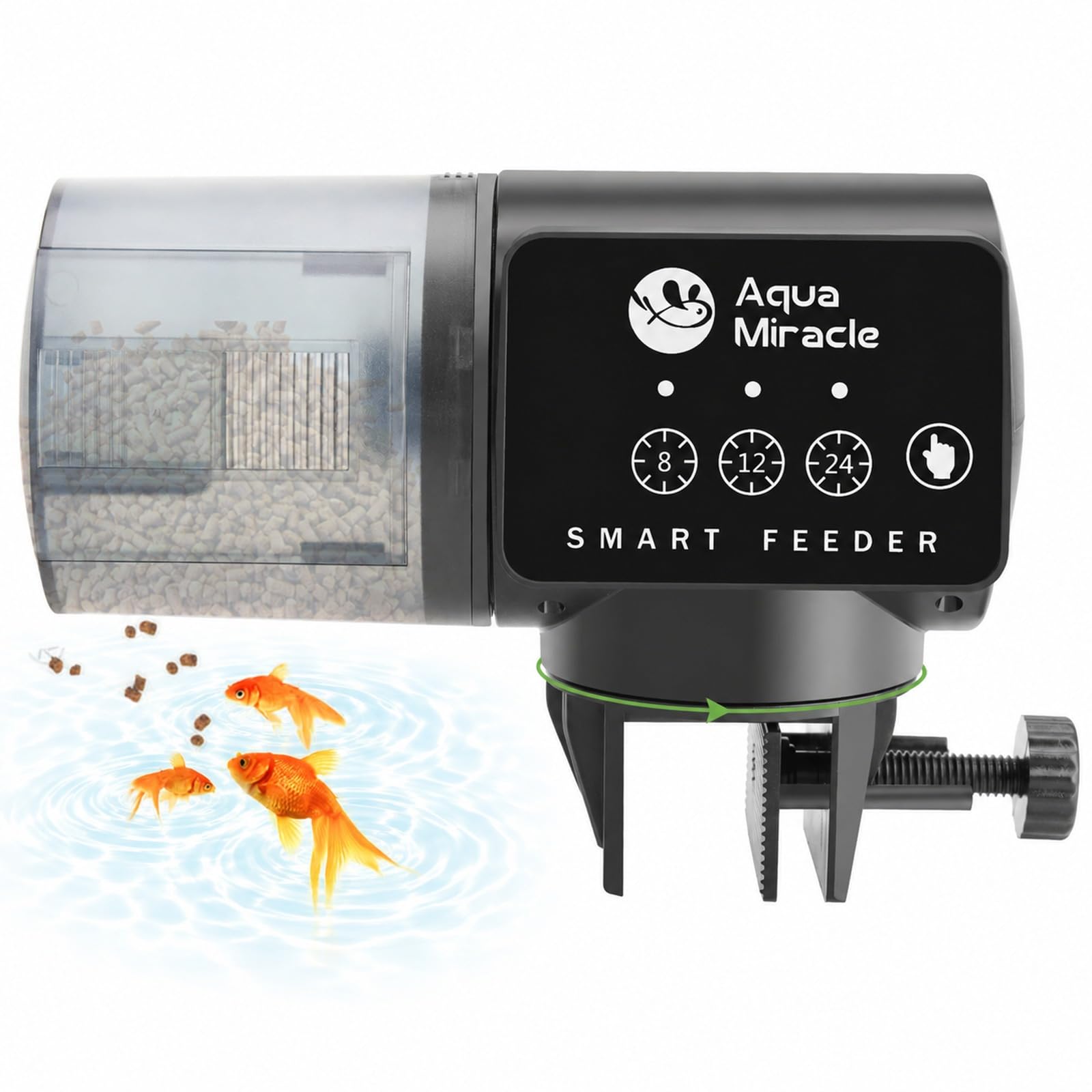 AquaMiracle Automatic Fish Feeder for Aquarium