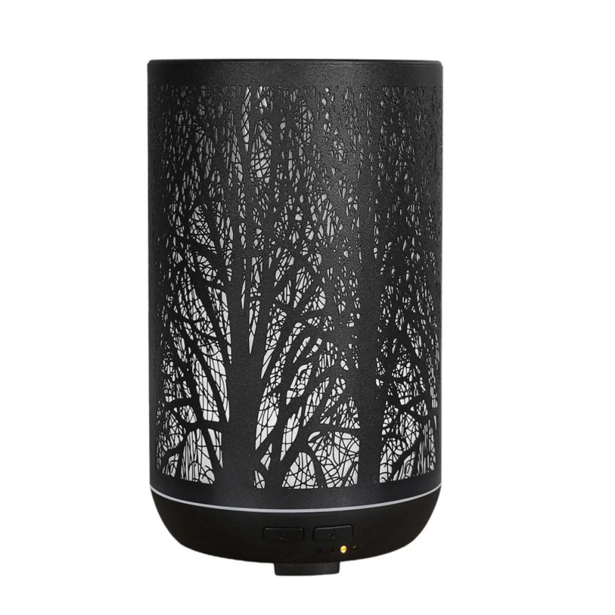 Diffusore di Aromaterapia Creativo da 300ml in Ferro Nero | Abs e Pp, Funzionamento Silenzioso Funzione Timer, 415g, per Hotel e Sale Yoga