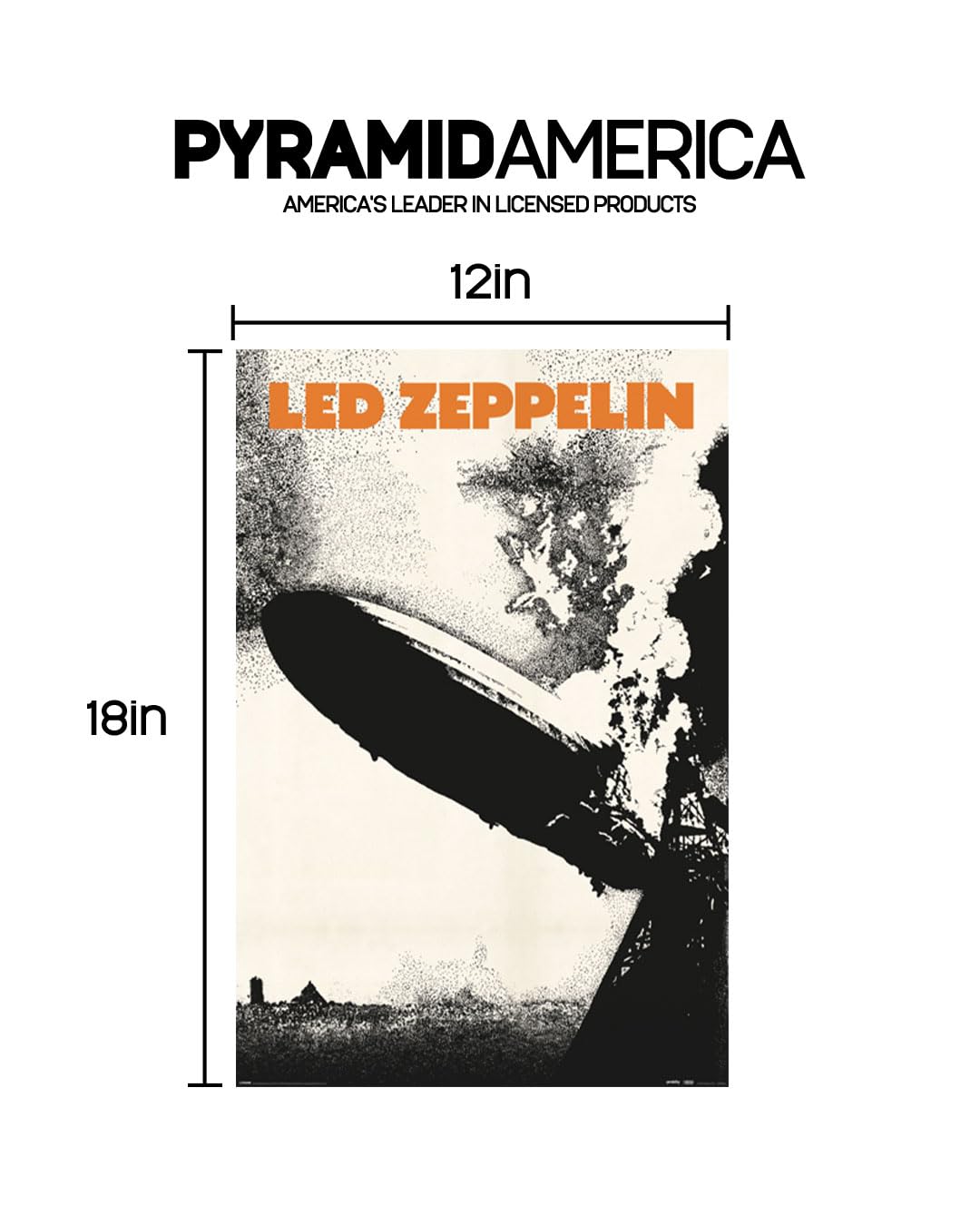 Amazon.com: Pyramid America Led Zeppelin - 1 Poster - (24 x 36