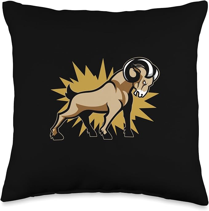 Astronomy Star Sign Horoscope Zodiac Sign Aries Throw Pillow