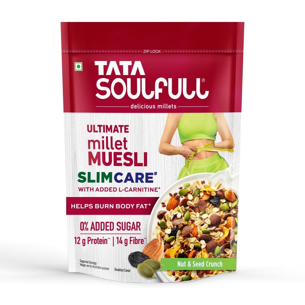 Tata Soulfull Slim Care Millet Muesli, 0% Added Sugar, 400 g-picture-17