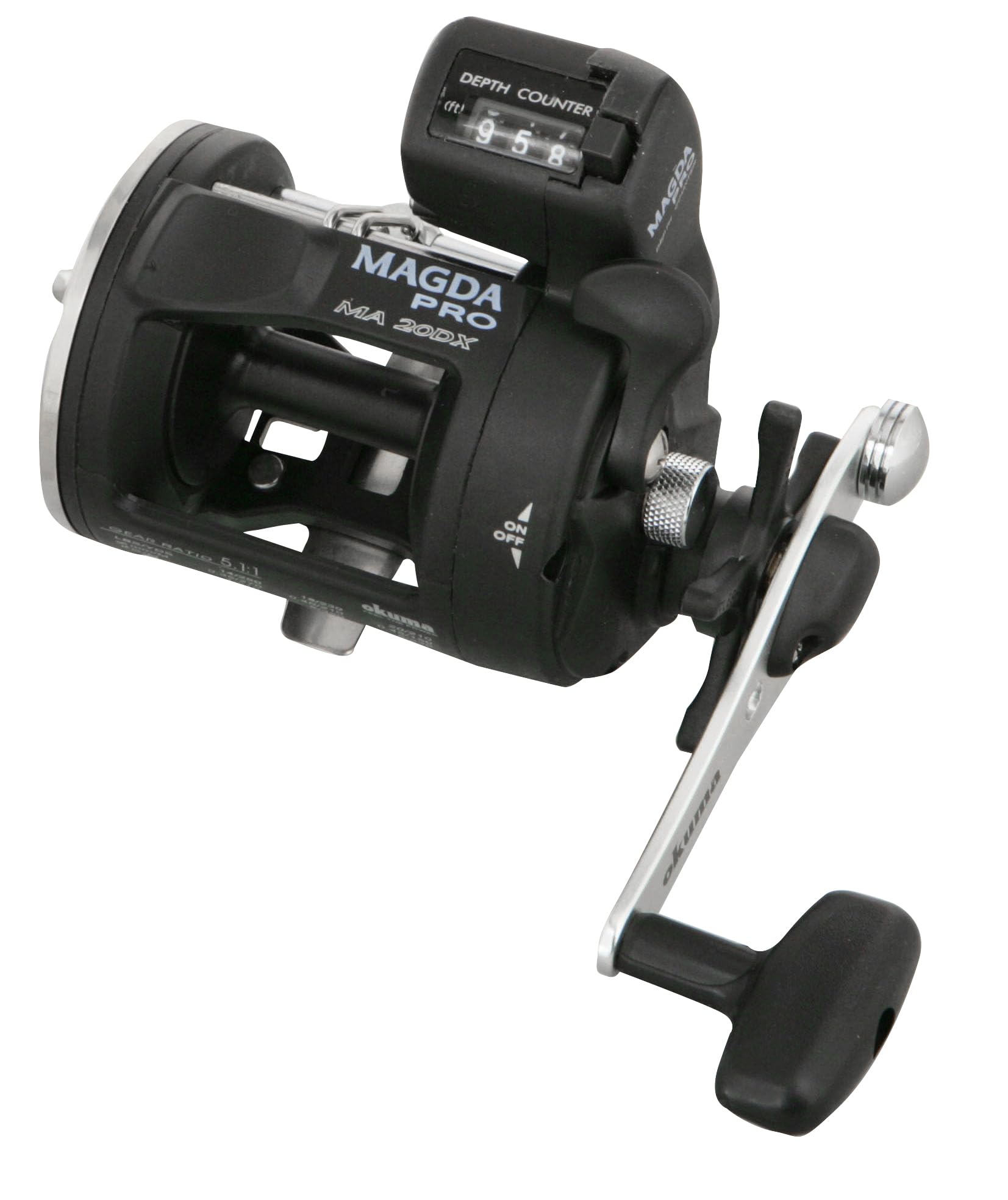 Amazon.co.jp: オクマ Magda Pro ラインカウンター付きリール 平行