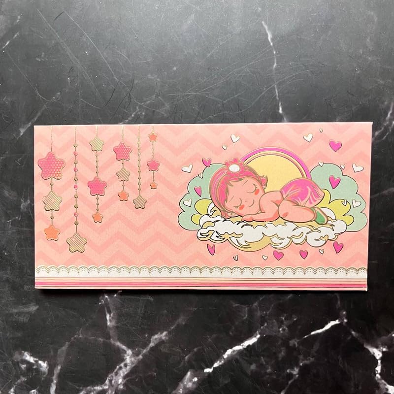 20 Pcs Elegant Printed Envelope Design for Gifting Money, Wedding, Shagun Cash Lifafa, Sagan Cards for Weddings/Birthdays/Rakhi