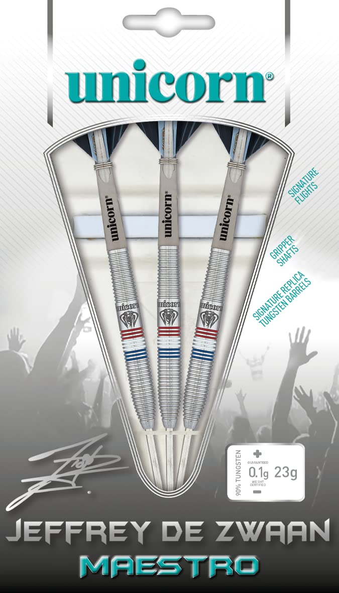 Amazon.co.jp: Unicorn Jeffrey de Zwaan Maestro Phase 2 90% ダーツ