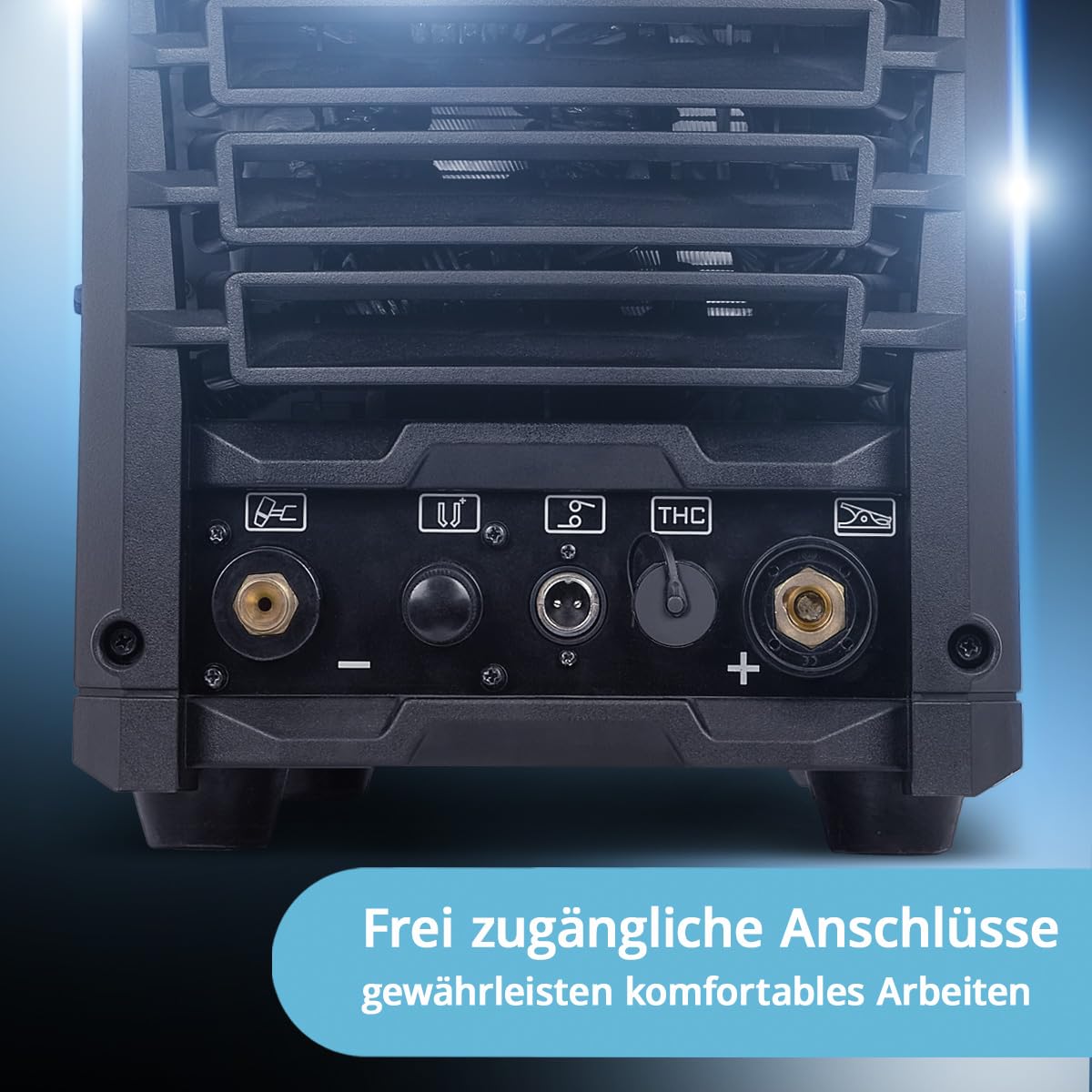 STAHLWERK Plasmaschneider CUT 100 Pro 100 A 44 mm Schneidleistung Pilotzündung Überhitzungsschutz