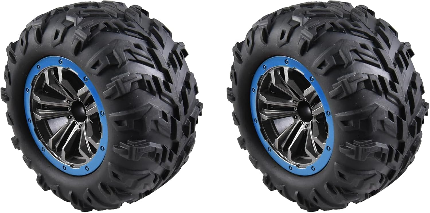 HOSIM RC Auto Reifen Teile XLF-12 für Hosim X08 X07 RC Auto(Blau)