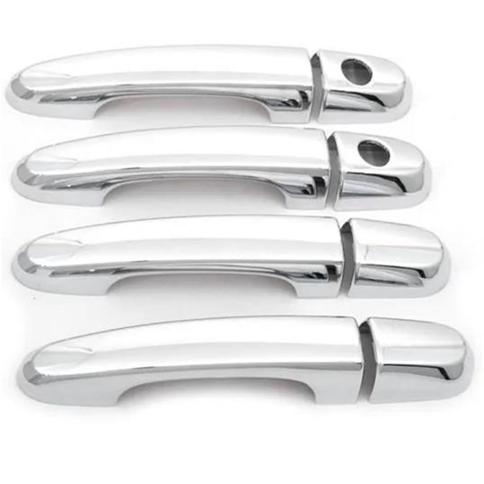 Yytemd One Color Car Styling Exterior Door Handle Cover For Toyota For Rav4 2001-2008 Chrome