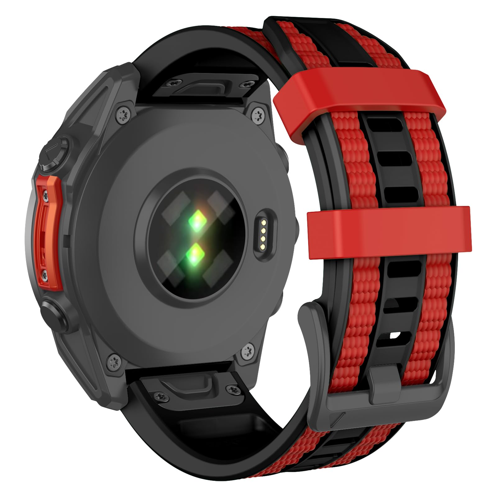 MYSNBKN 26mm Watch Strap for Fenix 8 51mm/7X Pro/6X Pro/5X Plus/7X/6X/5X