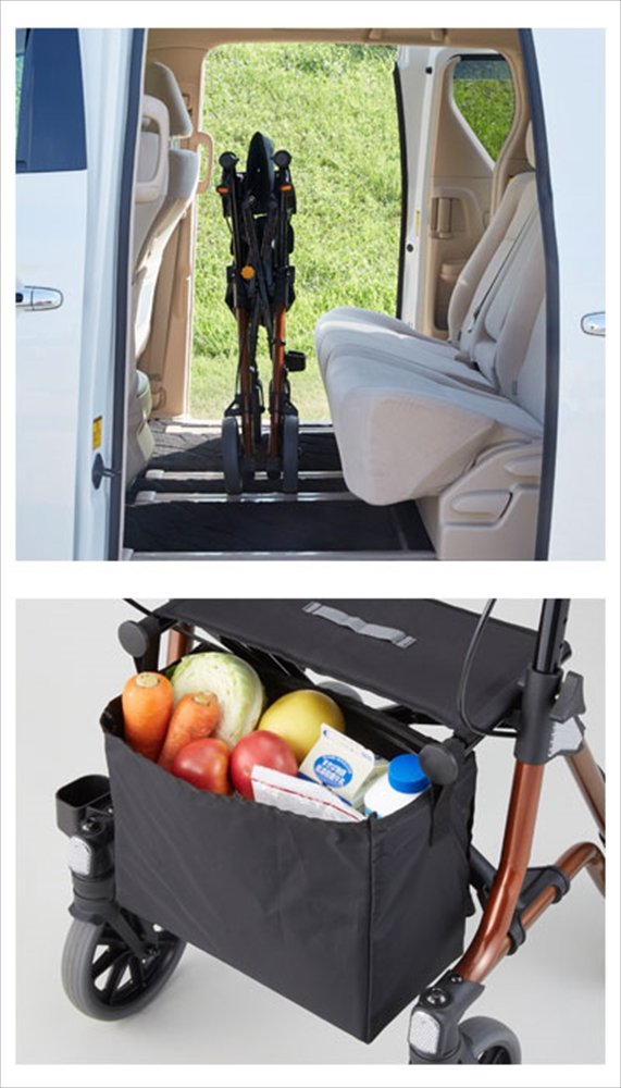 Amazon | 歩行車トライリンク 532-320 【アロン化成】 【歩行器