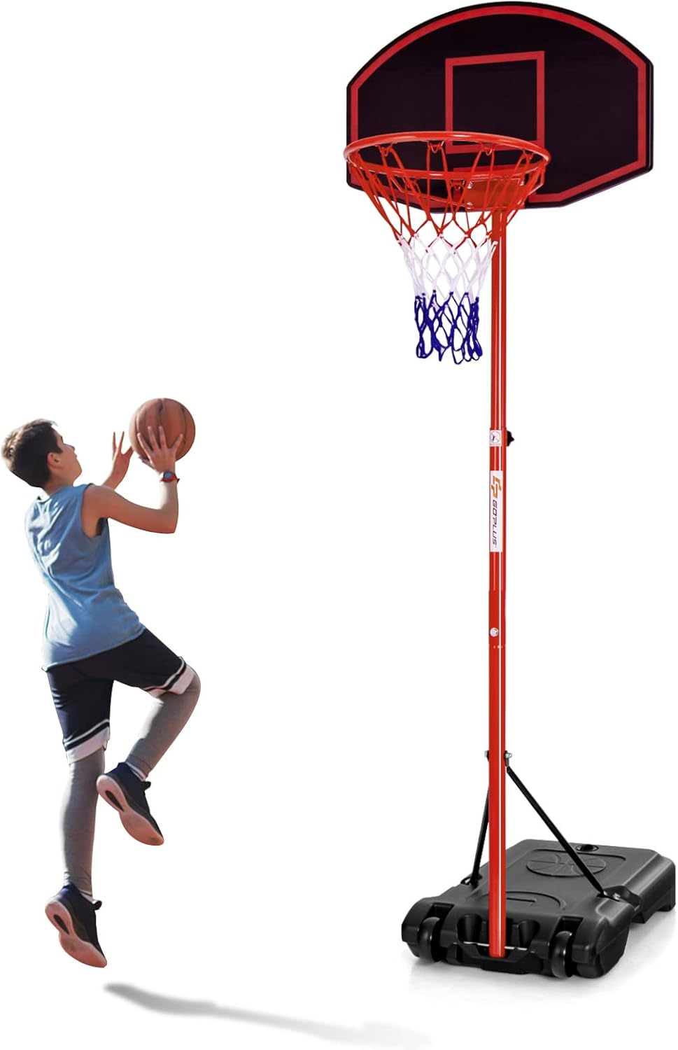 Goplus Portable Basketball Hoop