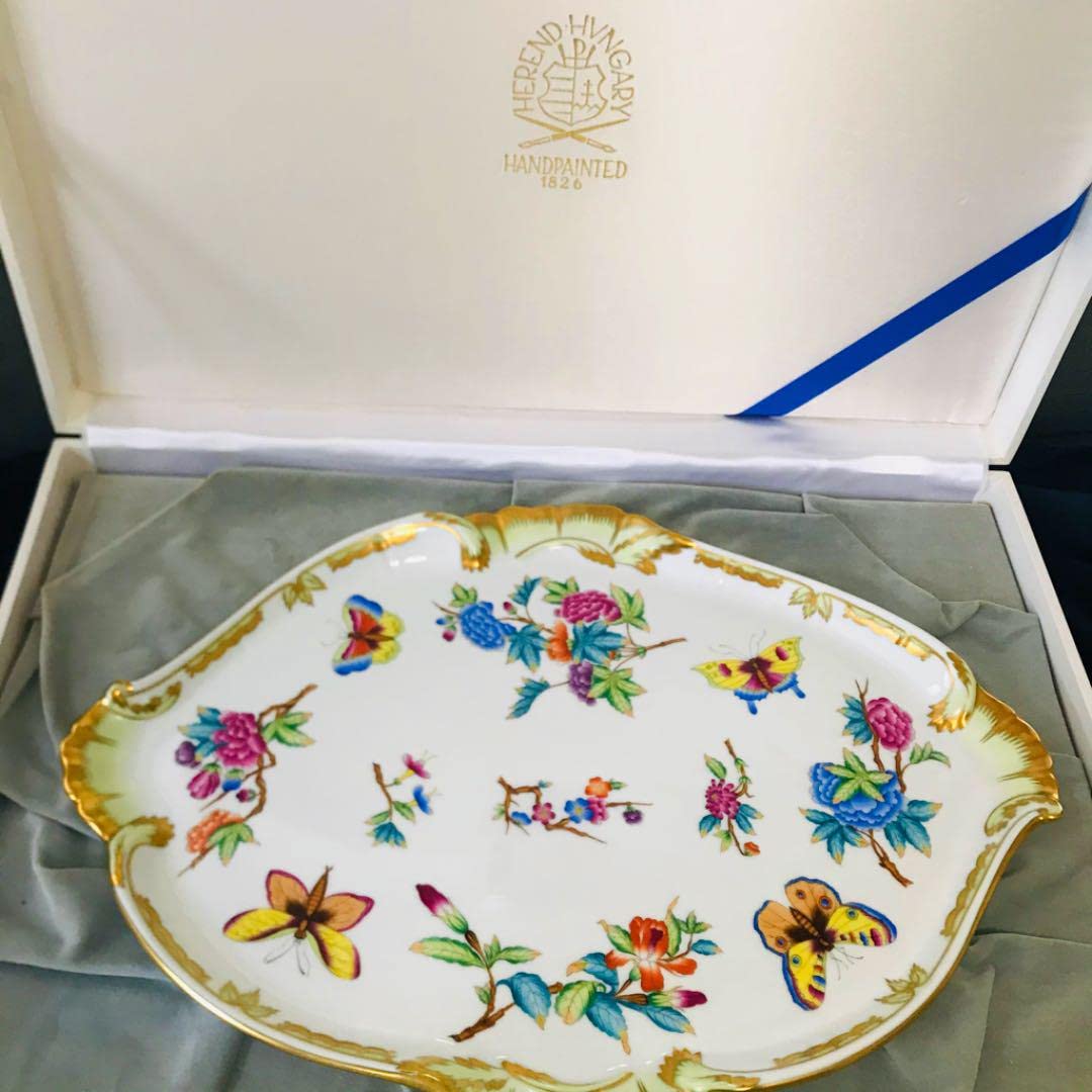 HERENDヘレンドヴィクトリアブーケパーティートレイ未使用美品 楽天市場】【P10倍・クーポン】ヘレンド(HEREND) ヴィクトリア・ブーケ